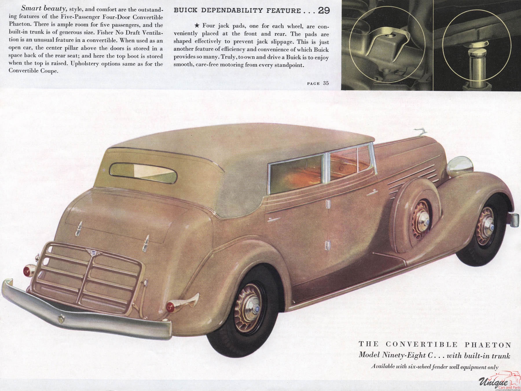 1935 Buick Brochure Page 31